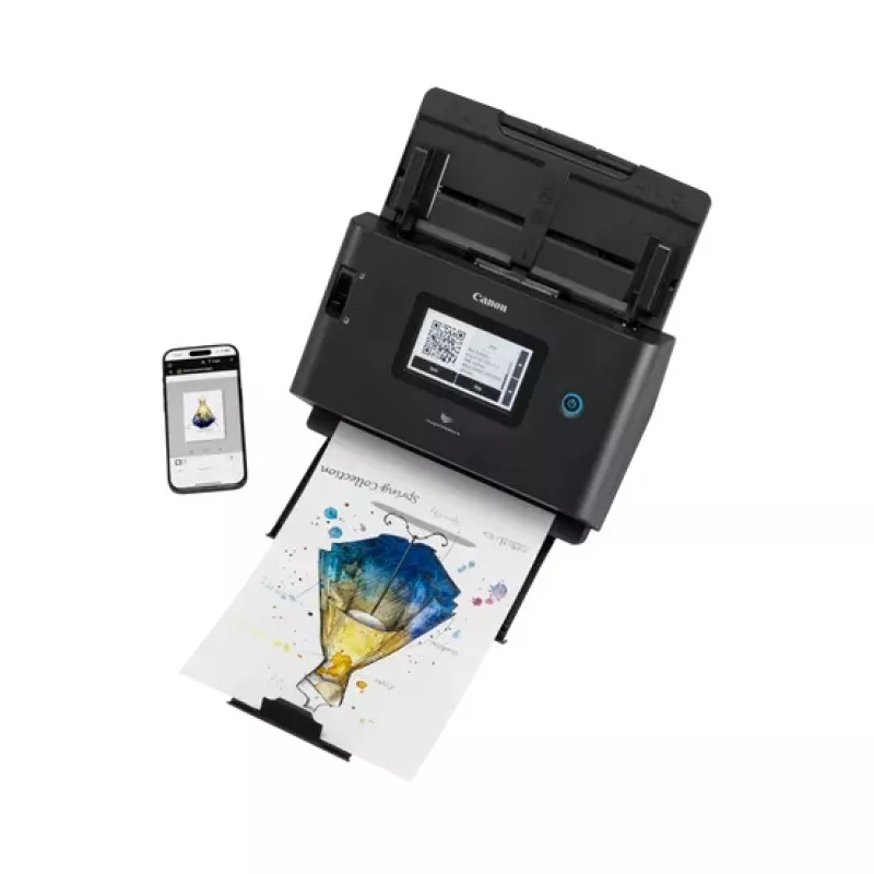 ADF skeneris Canon DR-S350NW 600 x 600 DPI A4 Melns