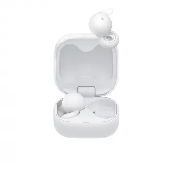 Bezvadu ievietojamais austiņu komplekts Sony LinkBuds Open WFL910W — Bluetooth, 20–20000 Hz, 10 m diapazons, balts