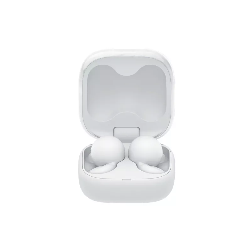 Bezvadu ievietojamais austiņu komplekts Sony LinkBuds Open WFL910W — Bluetooth, 20–20000 Hz, 10 m diapazons, balts