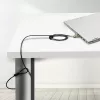 StarTech.com plāns slēdzene saderīga ar Noble Wedge® slotu, 5 pēdu (1,5 m) bloķēšanas kabelis, galda aizsardzība pret zādzībām klēpjdatoriem/piezīmjdatoriem, griešanas izturīgs tērauda kabelis, atslēgas slēdzene