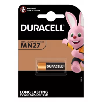 Duracell MN27 vienreizlietojamā baterija, sārma