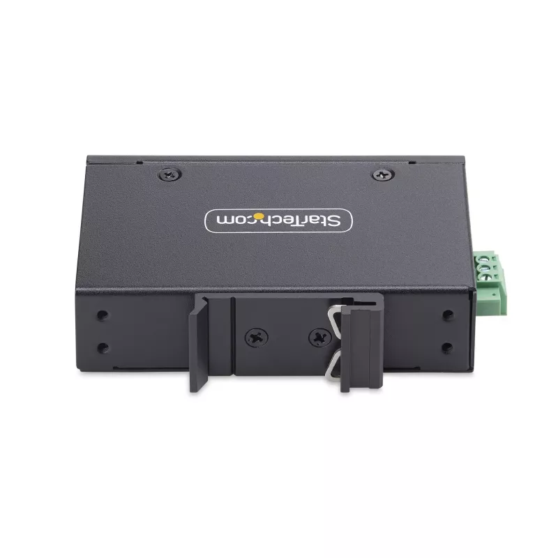 StarTech.com 5-Portu Nepārvaldāms Industriālais Tīkla Slēdzis, 100/1000 Ethernet, DIN Sliedes/Sienas Stiprināms, Izturīgs IP30 Gigabit Slēdzis, -40F-167F, 9~60V DC, TAA Atbilstošs
