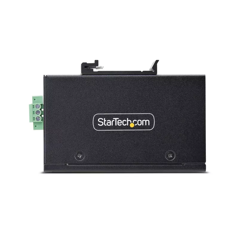 StarTech.com 5-Portu Nepārvaldāms Industriālais Tīkla Slēdzis, 100/1000 Ethernet, DIN Sliedes/Sienas Stiprināms, Izturīgs IP30 Gigabit Slēdzis, -40F-167F, 9~60V DC, TAA Atbilstošs