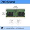 HP 8GB DDR5 5600 SODIMM atmiņa, 8 GB, 1 x 8 GB, DDR5, 262-pin SO-DIMM