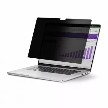 StarTech.com 15,6 collu 16:10 paceļamais privātuma ekrāns ar skārienjutību, pretspīduma zilās gaismas filtrs, klēpjdatora monitora ekrāna aizsargs, +/- 30° skata leņķis
