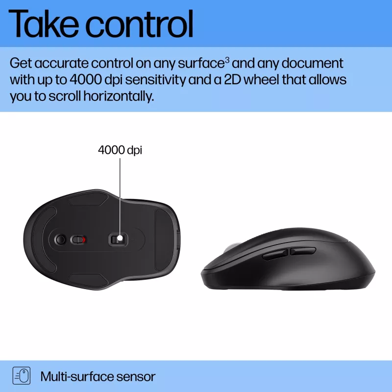 HP 515 Ultra-Fast Rechargeable Wireless pele