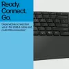 HP 485 Comfort vadu tastatūra, pilna izmēra USB membrānas ar plaukstas balstu