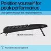 HP 485 Comfort vadu tastatūra, pilna izmēra USB membrānas ar plaukstas balstu