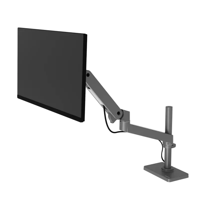 Ergotron LX Series 45-695-293 monitora stiprinājuma statīvs 86,4 cm 34 collas galda Tumši pelēks