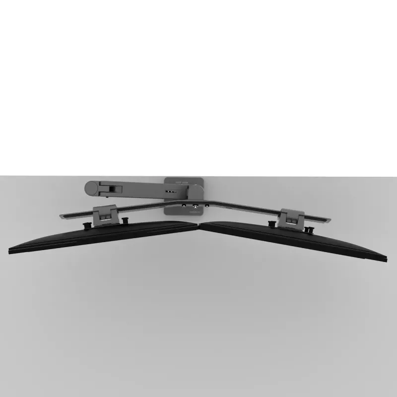 Ergotron LX Pro Series 45-684-293 monitora stiprinājuma statīvs 68.6 cm 27 collas Galda pelēks
