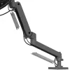 Ergotron LX Pro Series 45-684-293 monitora stiprinājuma statīvs 68.6 cm 27 collas Galda pelēks