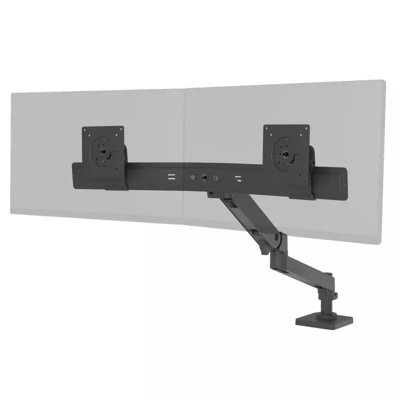 Ergotron LX Pro Series 45-684-293 monitora stiprinājuma statīvs 68.6 cm 27 collas Galda pelēks