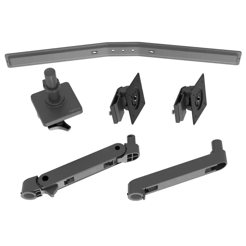 Ergotron LX Pro Series 45-684-293 monitora stiprinājuma statīvs 68.6 cm 27 collas Galda pelēks