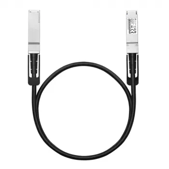 TP-Link Omada SM9220-1M InfiniBand/šķiedras optikas kabelis QSFP28 Twinax Melns