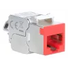 Tīkla kabelis Intellinet 791311 Keystone modulis plakans sarkans RJ-45