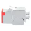Tīkla kabelis Intellinet 791311 Keystone modulis plakans sarkans RJ-45