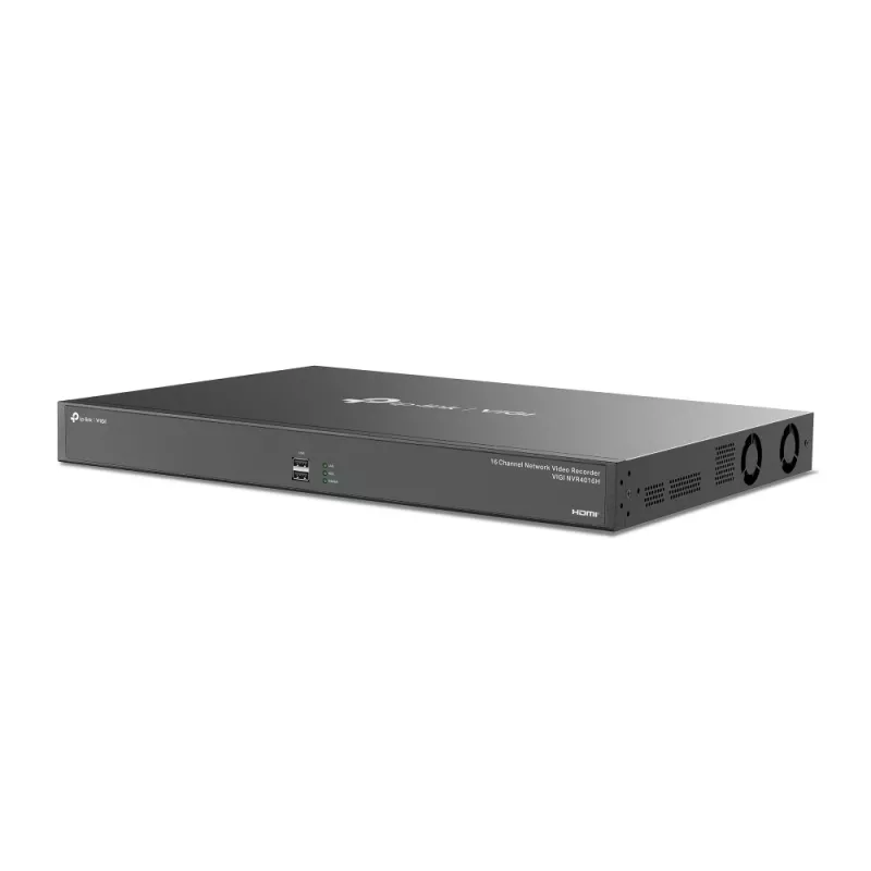Tīkla videoreģistrators TP-Link VIGI NVR4016H 16 kanāli 4K melns