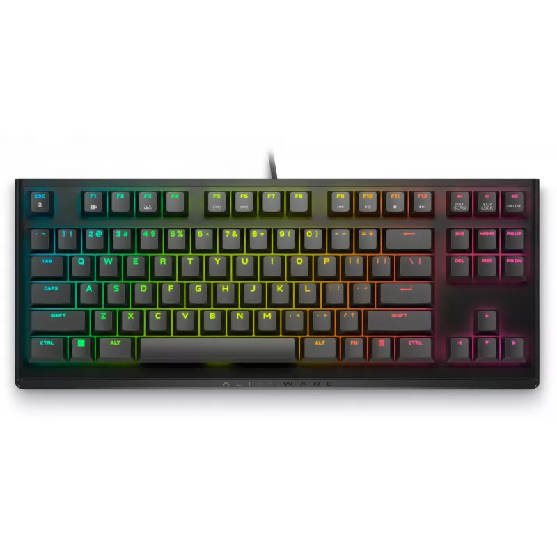 Tastatūra Alienware AW420K USB melna 545-BBDY Dell