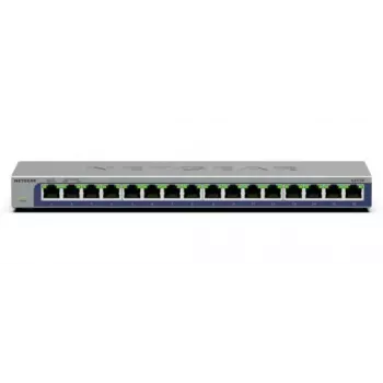 NETGEAR GS116 Nepārvaldāms L2 Gigabit Ethernet (10/100/1000) Melns