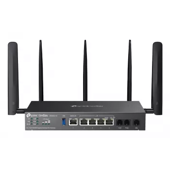 TP-Link Omada DR3650V-4G bezvadu maršrutētājs Gigabit Ethernet divjoslu (2,4 GHz / 5 GHz) melns