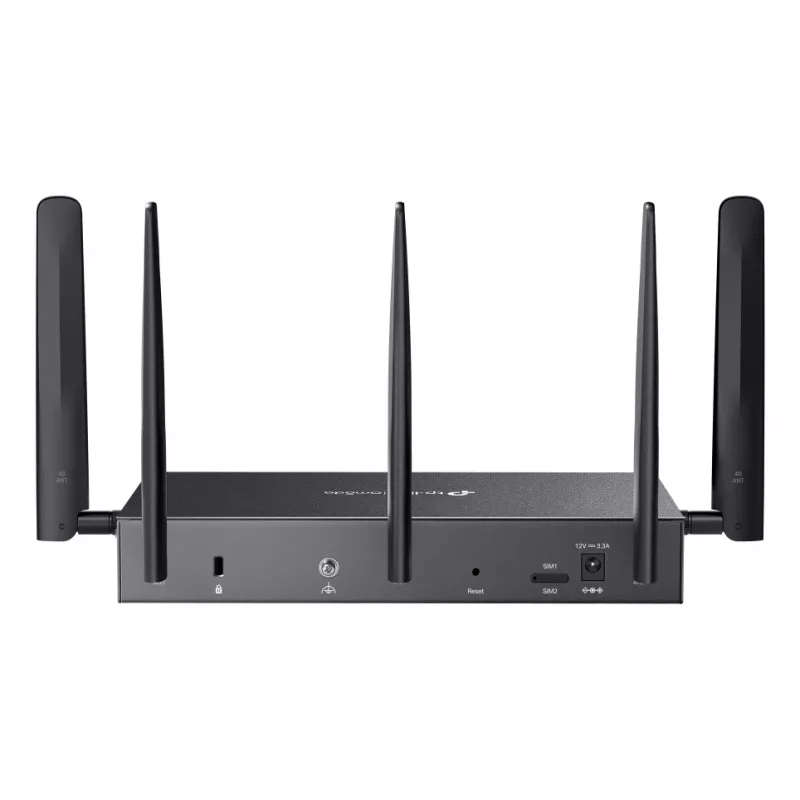 TP-Link Omada DR3650V-4G bezvadu maršrutētājs Gigabit Ethernet divjoslu (2,4 GHz / 5 GHz) melns