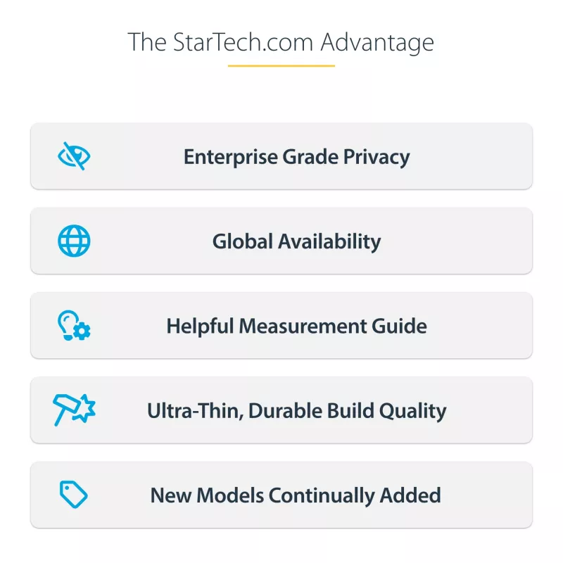 StarTech.com 13,5 collu 3:2 pārliekamais privātuma ekrāns ar pieskārienu, pretatspīduma privātuma filtrs, klēpjdatora monitora ekrāna aizsargs ar 51% zilās gaismas samazinājumu