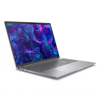 HP ZBook 8 G1i 16 A3ZT6ET mobilā darbstacija, Intel Core Ultra 7 255H, 16 collu WUXGA IPS 400 nits, 32 GB RAM, 1 TB SSD, NVIDIA RTX 500 Ada, Wi-Fi 7, Windows 11 Pro, vācu izkārtojuma tastatūra, Meteor Silver