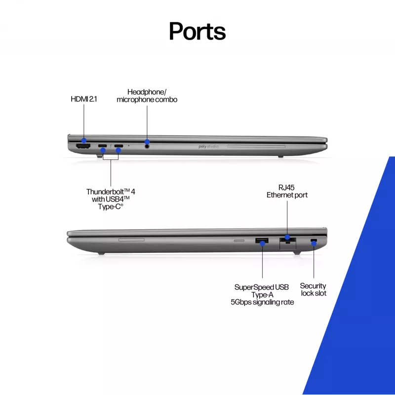 Mobilā darbstacija HP ZBook 8 G1i 16 collu skārienekrāns Windows 11 Pro