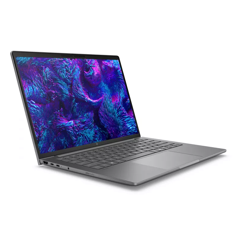 Mobilā darbstacija HP ZBook 8 G1i — Intel Core Ultra 9 285H, 14 collu 2.5K (2560x1600), 64 GB DDR5, 1 TB SSD, Intel Arc, Windows 11 Pro, sudraba