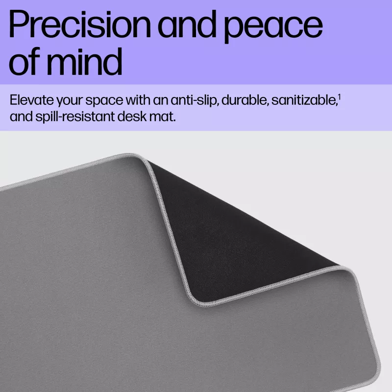 Peļu paliktnis HP 205 Sanitizable Desk Mat