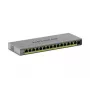 NETGEAR GS116EP pārvaldāms L2/L3 Gigabit Ethernet (10/100/1000) Power over Ethernet (PoE) pelēks
