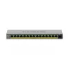 NETGEAR GS116EP pārvaldāms L2/L3 Gigabit Ethernet (10/100/1000) Power over Ethernet (PoE) pelēks