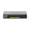 NETGEAR GS105EPP Nepārvaldāms Gigabit Ethernet (10/100/1000) Power over Ethernet (PoE) Galda/sienas stiprinājuma pelēks