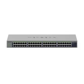 NETGEAR GS748 Nevaldāms Gigabit Ethernet (10/100/1000) Pelēks