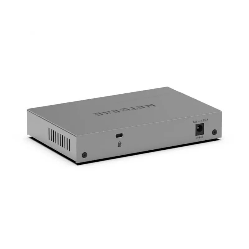 NETGEAR GS105EP nevadāms Gigabit Ethernet (10/100/1000) Power over Ethernet (PoE) pelēks