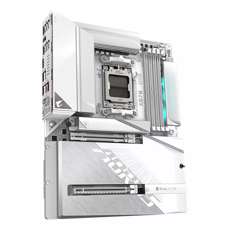 Mātesplate GIGABYTE X870 AORUS STEALTH ICE, AMD AM5, ATX