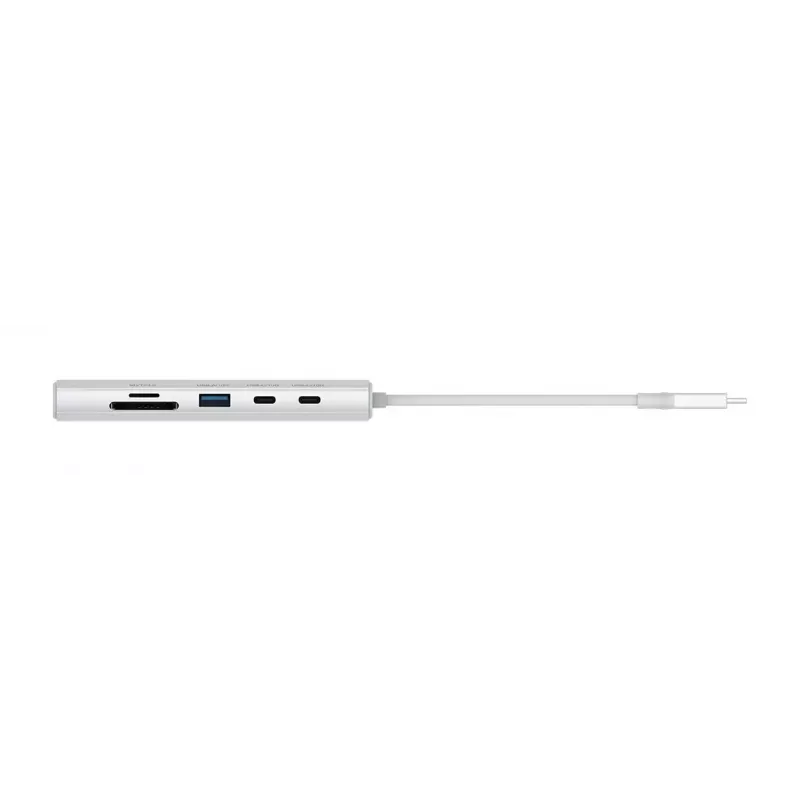 D-Link 10-in-1 USB-C centrmezgls DUP-A01 — USB 3.2 Gen 1 Type-C resursdatora interfeiss, Gigabit Ethernet, SD/MicroSD, HDMI līdz 3860x2160@60Hz