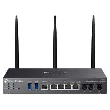 TP-Link Omada DR3220v-4G bezvadu maršrutētājs Gigabit Ethernet divjoslu (2,4 GHz / 5 GHz) Melns