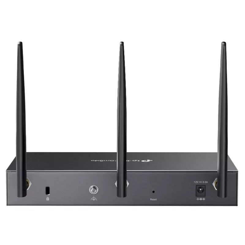 TP-Link Omada DR3220v-4G bezvadu maršrutētājs Gigabit Ethernet divjoslu (2,4 GHz / 5 GHz) Melns
