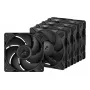 ARCTIC P14 Pro PST - 5 Pack 140 mm PWM ventilators ar kabeļu sadalītāju