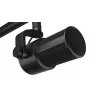 PC mikrofons ENDORFY Solum Studio — USB vadu, 24 bitu/96 kHz, 20–20000 Hz, regulējams galda stiprinājums, skārienjutīgas vadības, austiņu izeja, melns