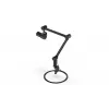 PC mikrofons ENDORFY Solum Studio — USB vadu, 24 bitu/96 kHz, 20–20000 Hz, regulējams galda stiprinājums, skārienjutīgas vadības, austiņu izeja, melns