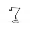 PC mikrofons ENDORFY Solum Studio — USB vadu, 24 bitu/96 kHz, 20–20000 Hz, regulējams galda stiprinājums, skārienjutīgas vadības, austiņu izeja, melns