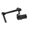 PC mikrofons ENDORFY Solum Studio — USB vadu, 24 bitu/96 kHz, 20–20000 Hz, regulējams galda stiprinājums, skārienjutīgas vadības, austiņu izeja, melns