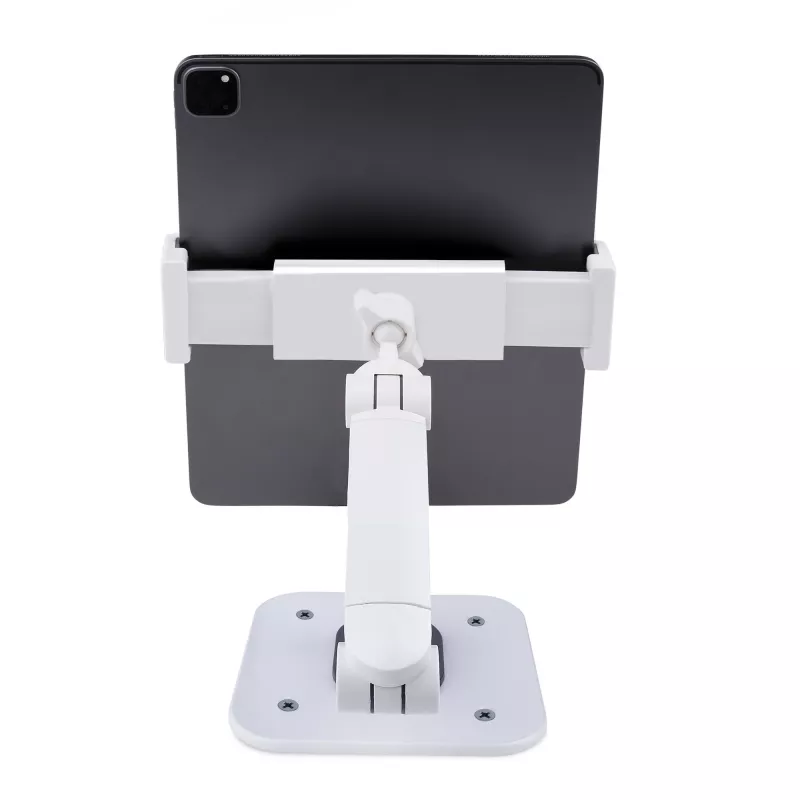 StarTech.com regulējams planšetdatora statīvs galdam – piestiprināms pie sienas – kravnesība 1 kg – ergonomisks, šarnīrsavienojumu universāls planšetdatora statīvs – planšetdatora turētājs galdam ar pagriešanas/grozīšanas/rotācijas funkciju