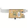 StarTech.com PCI Express seriālā karte, PCIe uz RS232 (DB9) seriālo interfeisu karte, datora seriālā karte ar 16C1050 UART, standarta vai zema profila kronšteini, COM saglabāšana, Windows un Linux