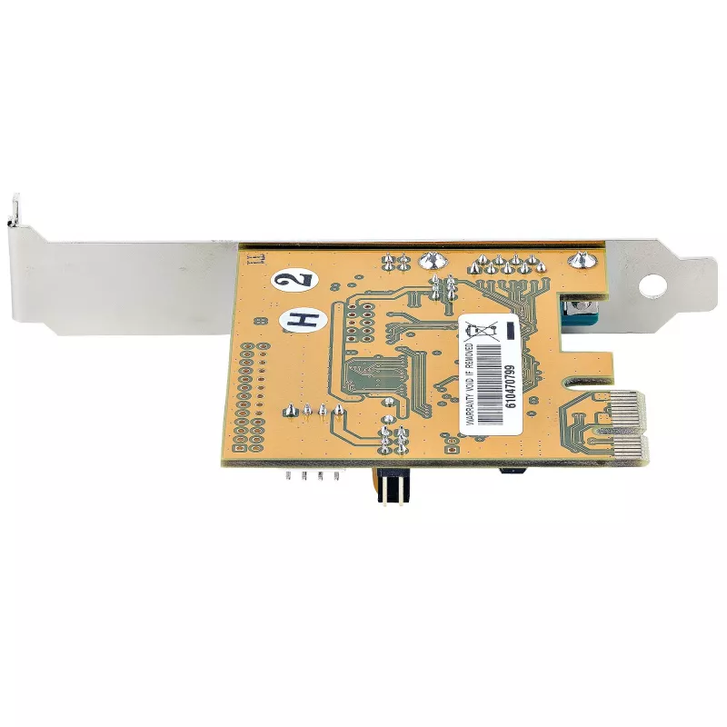 StarTech.com PCI Express seriālā karte, PCIe uz RS232 (DB9) seriālo interfeisu karte, datora seriālā karte ar 16C1050 UART, standarta vai zema profila kronšteini, COM saglabāšana, Windows un Linux
