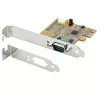 StarTech.com PCI Express seriālā karte, PCIe uz RS232 (DB9) seriālo interfeisu karte, datora seriālā karte ar 16C1050 UART, standarta vai zema profila kronšteini, COM saglabāšana, Windows un Linux
