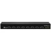 StarTech.com 8 portu USB–seriālais adaptera centrmezgls, USB 2.0, seriālais, melns, alumīnijs, 36 W, 100–240 V