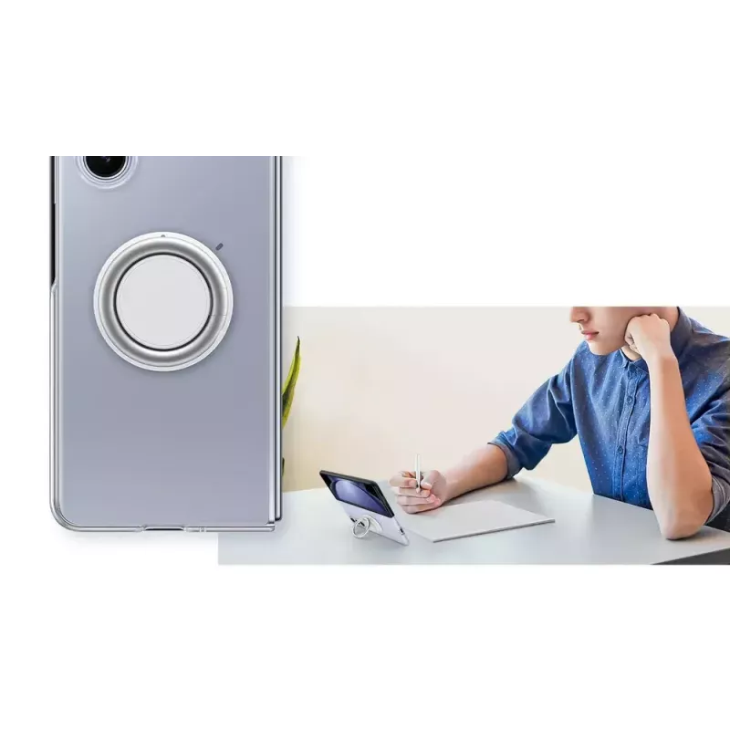Samsung EF-XF946CTEGWW mobilā tālruņa maciņš 19,3 cm (7,6 collas) Vāciņš Caurspīdīgs